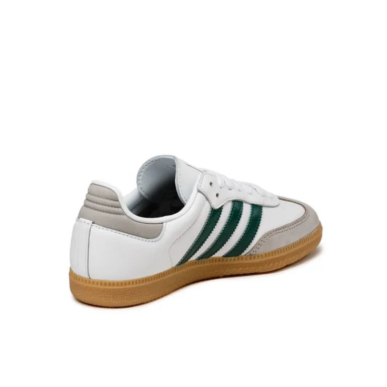Leder Sneaker|Terrace Casual Sneaker*Adidas Samba OG W Footwear White / Collegiate Green / Grey Two