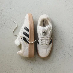 Leder Sneaker|Chunky Sneaker*Adidas Samba XLG Wonder White / Core Black / Gum 4