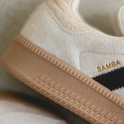Leder Sneaker|Chunky Sneaker*Adidas Samba XLG Wonder White / Core Black / Gum 4