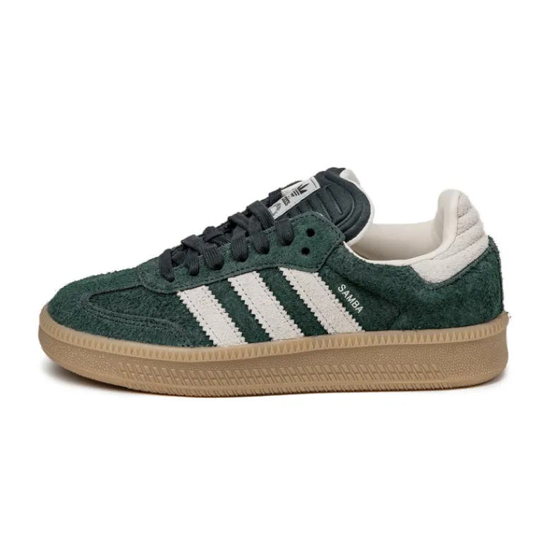 Leder Sneaker|Chunky Sneaker*Adidas Samba XLG Shadow Green / Chalk White / Gum 3