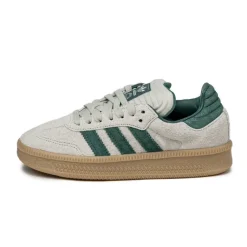 Leder Sneaker|Chunky Sneaker*Adidas Samba XLG Putty Grey / Collegiate Green / Gum 3