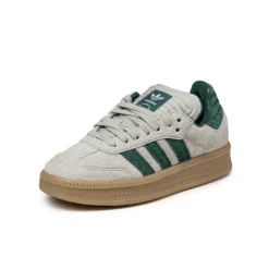 Leder Sneaker|Chunky Sneaker*Adidas Samba XLG Putty Grey / Collegiate Green / Gum 3