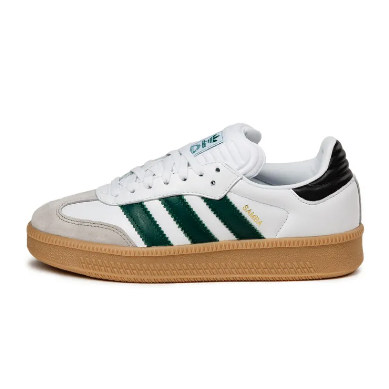 Leder Sneaker|Terrace Casual Sneaker*Adidas Samba XLG Footwear White / Collegiate Green / Pantone