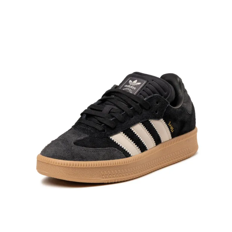 Leder Sneaker|Chunky Sneaker*Adidas Samba XLG Core Black / Wonder Aluminium / Gum 4