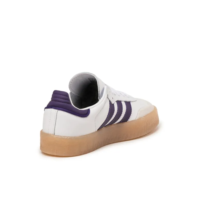 Leder Sneaker|Terrace Casual Sneaker*Adidas Sambae W Footwear White / Off White / Aurich Plum