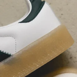Leder Sneaker|Terrace Casual Sneaker*Adidas Sambae W Footwear White / Off White / Aurich Ivy