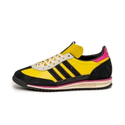 Leder Sneaker|Terrace Casual Sneaker*Adidas SL 72 OG W Yellow / Core Black / Semi Lucid Fuchsia