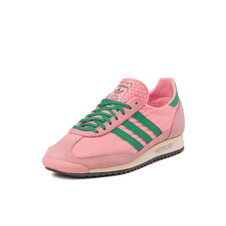 Leder Sneaker|Terrace Casual Sneaker*Adidas SL 72 OG W Glow Pink / Green / Core Black