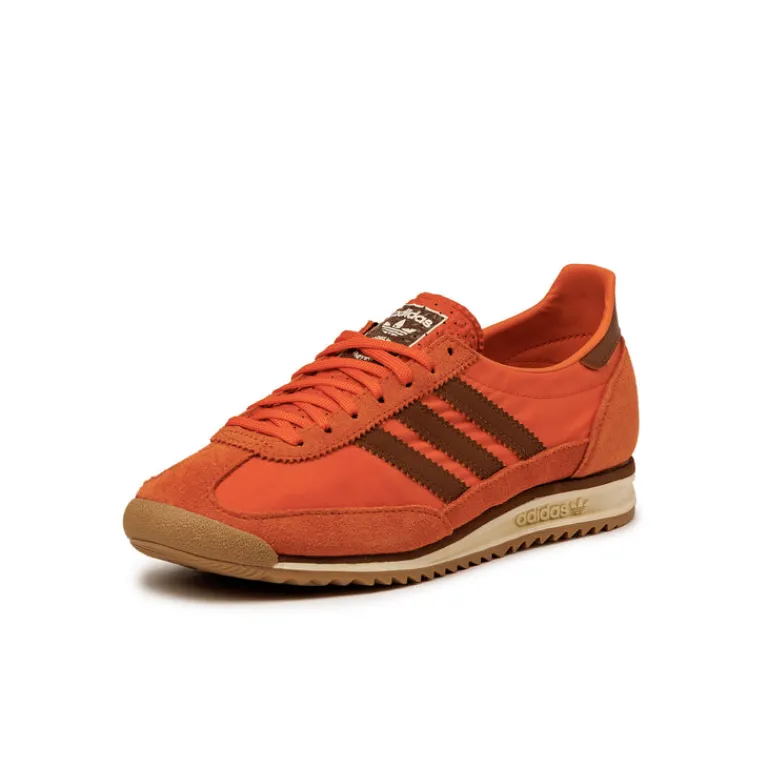 Leder Sneaker|Terrace Casual Sneaker*Adidas SL 72 OG W Orange / Preloved Brown / Crew White