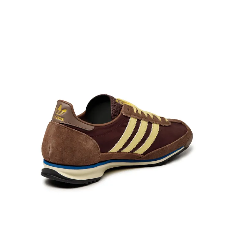 Leder Sneaker|Retro Runner*Adidas SL 72 OG W Maroon / Almost Yellow / Premium Brown