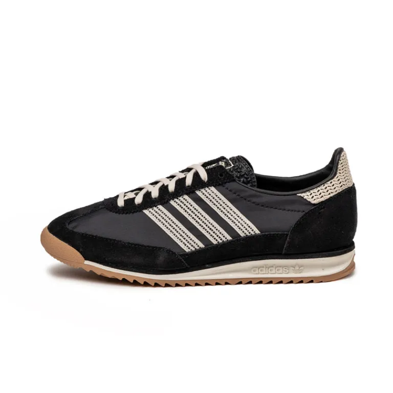 Leder Sneaker|Terrace Casual Sneaker*Adidas SL 72 OG W Core Black / Wonder White / Off White