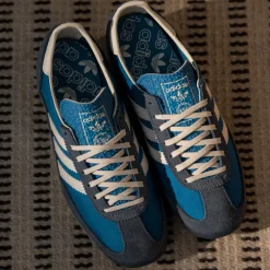 Leder Sneaker|Terrace Casual Sneaker*Adidas SL 72 OG W Blue Bird / Off White / Preloved Ink