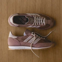 Leder Sneaker|Terrace Casual Sneaker*Adidas SL 72 OG W Warm Clay / Wonder White / Off White