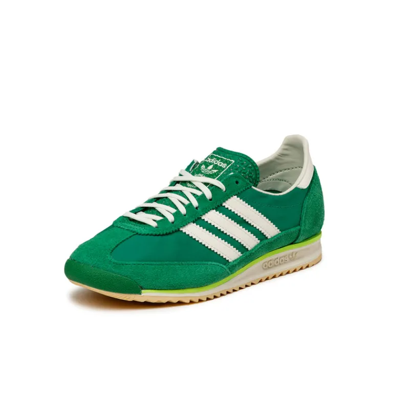 Leder Sneaker|Terrace Casual Sneaker*Adidas SL 72 OG W Court Green / Ivory / Crystal Sand