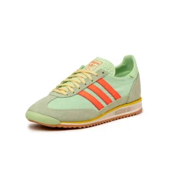 Leder Sneaker|Terrace Casual Sneaker*Adidas SL 72 OG W Semi Green Spark / Solar Orange / Off White