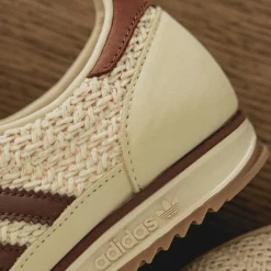 Leder Sneaker|Terrace Casual Sneaker*Adidas SL 72 OG W Sand Strata / Preloved Brown / Cream White