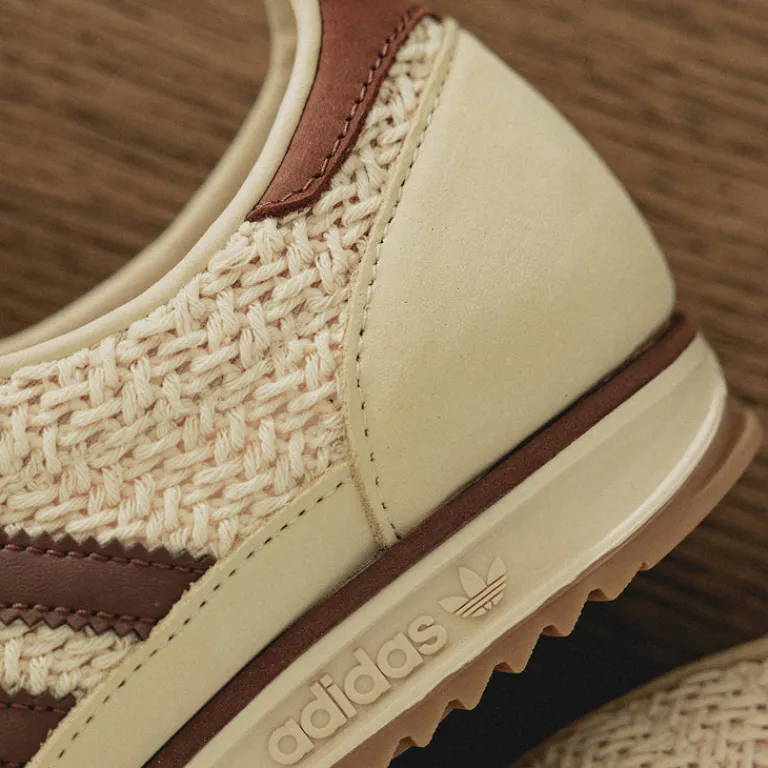Leder Sneaker|Terrace Casual Sneaker*Adidas SL 72 OG W Sand Strata / Preloved Brown / Cream White