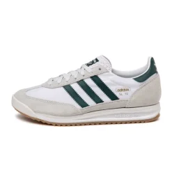 Leder Sneaker|Terrace Casual Sneaker*Adidas SL 72 RS Cloud White / Aurora Ivy / Crystal White