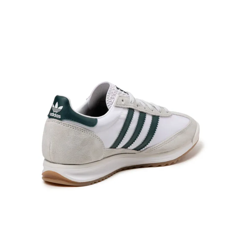 Leder Sneaker|Terrace Casual Sneaker*Adidas SL 72 RS Cloud White / Aurora Ivy / Crystal White