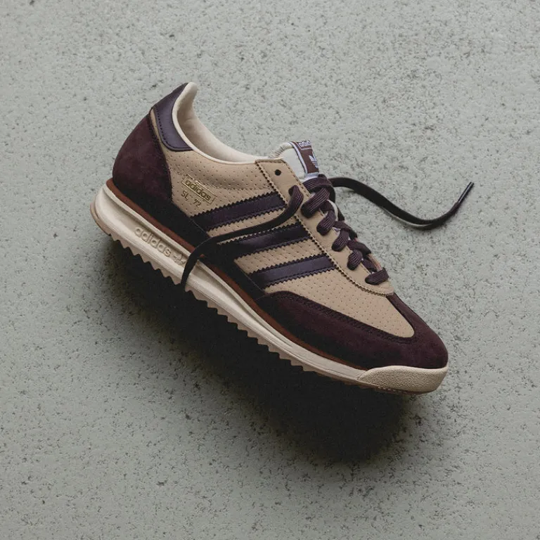 Leder Sneaker|Terrace Casual Sneaker*Adidas SL 72 RS Warm Sandstone / Shadow Brown / Preloved Brown