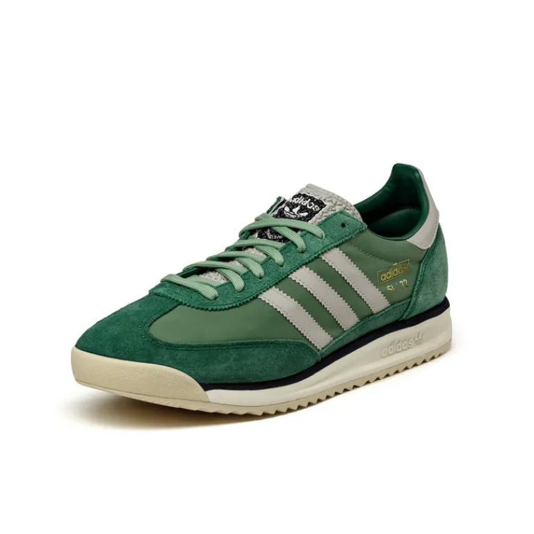 Leder Sneaker|Terrace Casual Sneaker*Adidas SL 72 RS Preloved Green / Grey Two / Collegiate Green