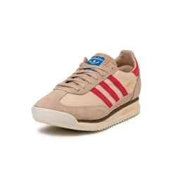 Leder Sneaker|Terrace Casual Sneaker*Adidas SL 72 RS Magic Beige / Pure Ruby / Sand Strata
