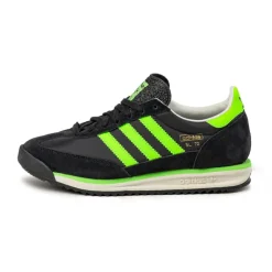 Leder Sneaker|Terrace Casual Sneaker*Adidas SL 72 RS Core Black / Solid Green / Off White
