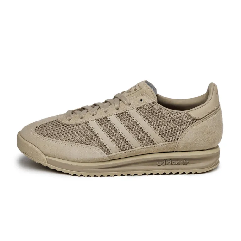 Leder Sneaker|Terrace Casual Sneaker*Adidas SL 72 RS Warm Sand / Magic Beige / Gold Metallic