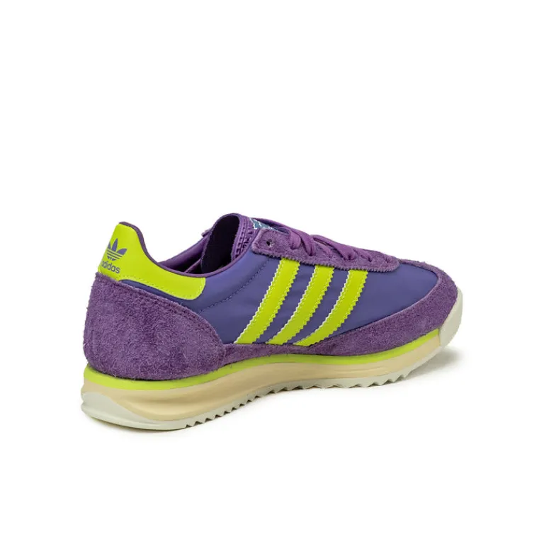 Leder Sneaker|Terrace Casual Sneaker*Adidas SL 72 RS Active Purple / Solar Slime / Supplier Colour