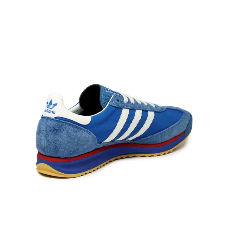 Leder Sneaker|Terrace Casual Sneaker*Adidas SL 72 RS Blue / Core White / Beta Scarlett