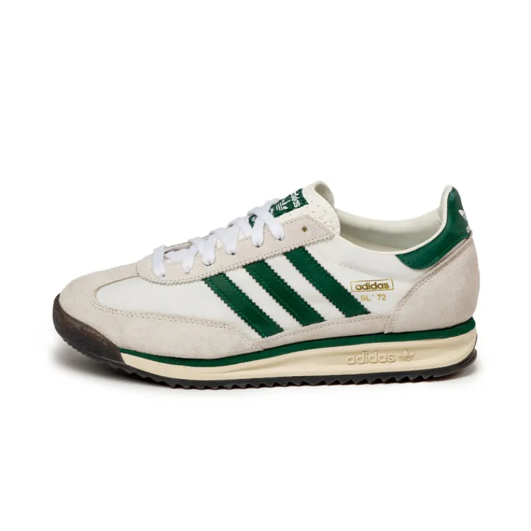 Leder Sneaker|Terrace Casual Sneaker*Adidas SL 72 RS Cloud White / Core Green / Gum 5