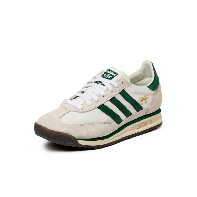 Leder Sneaker|Terrace Casual Sneaker*Adidas SL 72 RS Cloud White / Core Green / Gum 5