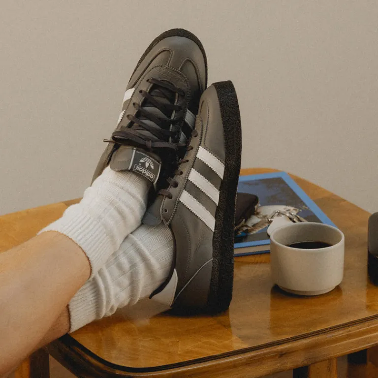 Leder Sneaker|Terrace Casual Sneaker*Adidas SPZL Lothertex F.C. Grey / Grey Six / Core Black