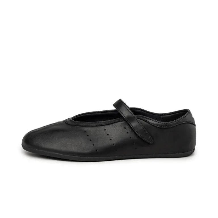 Leder Sneaker|Ballerinas*Adidas Stan Smith Lo Pro Ballet W Core Black / Core Black /Core Black