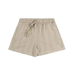 Shorts*Adidas Summer Knit Shorts Putty Grey / Wonder White