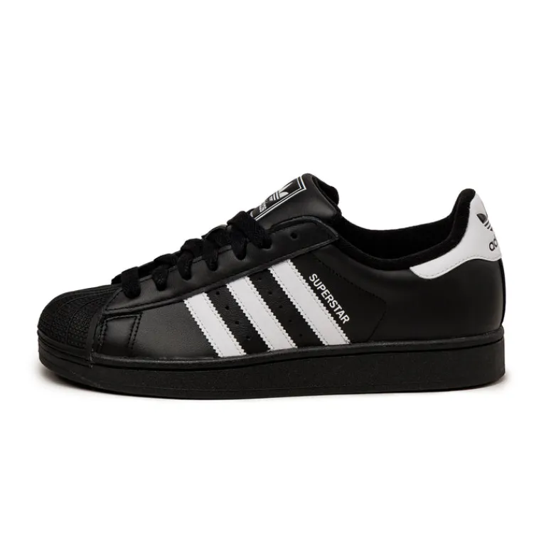 Leder Sneaker*Adidas Superstar II Core Black / Footwear White / Core Black