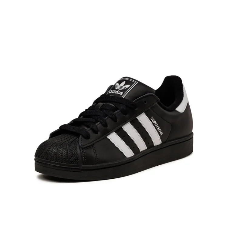 Leder Sneaker*Adidas Superstar II Core Black / Footwear White / Core Black