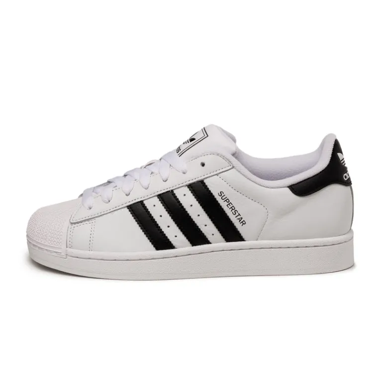 Leder Sneaker|Weiße Sneaker*Adidas Superstar II Footwear White / Core Black / Footwear White