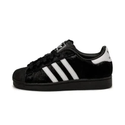 Leder Sneaker*Adidas Superstar II W Core Black / Cloud White / Core Black