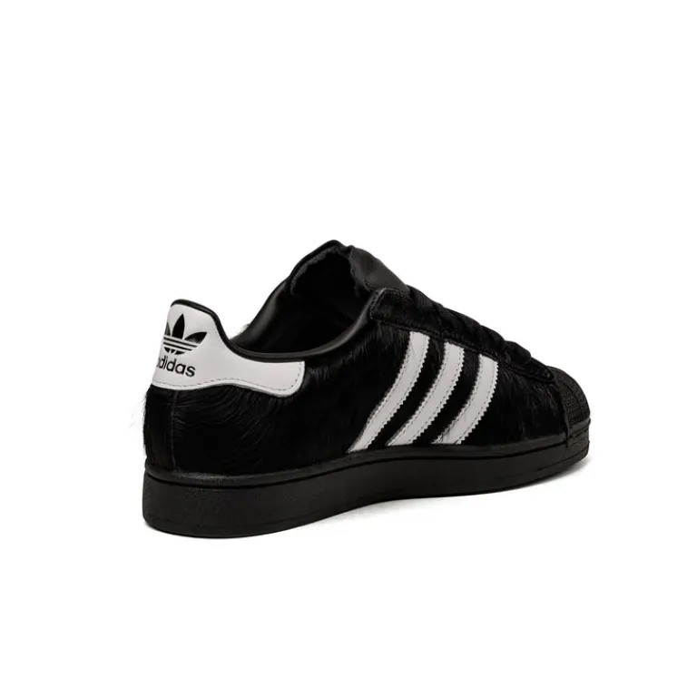 Leder Sneaker*Adidas Superstar II W Core Black / Cloud White / Core Black