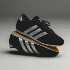 Leder Sneaker|Terrace Casual Sneaker*Adidas Taekwondo Lace W Core Black / Silver Metallic / Footwear White