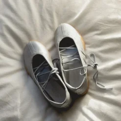 Ballerinas|Sandals*Adidas Taekwondo Mei Ballet W Silver Metallic / Silver Metallic / Gum