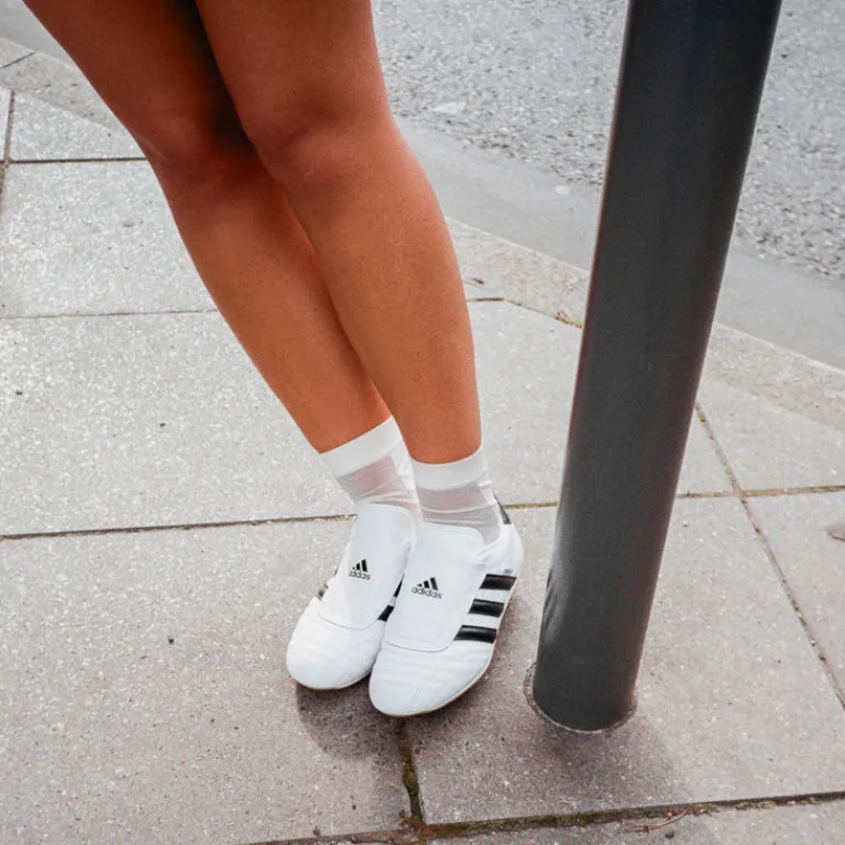 Leder Sneaker|Terrace Casual Sneaker*Adidas Taekwondo W Footwear White / Core Black / Gum 3