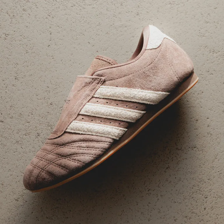 Leder Sneaker|Terrace Casual Sneaker*Adidas Taekwondo W Earth Strata / Wonder White / Gum 3