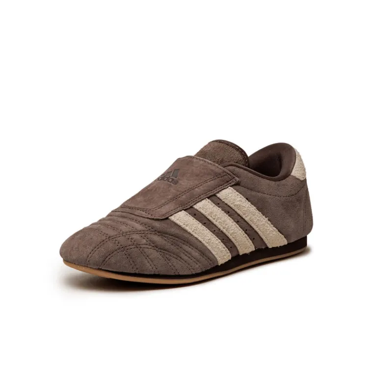 Leder Sneaker|Terrace Casual Sneaker*Adidas Taekwondo W Earth Strata / Wonder White / Gum 3