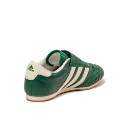 Leder Sneaker|Terrace Casual Sneaker*Adidas Taekwondo W Collegiate Green / Off White / Gum 3
