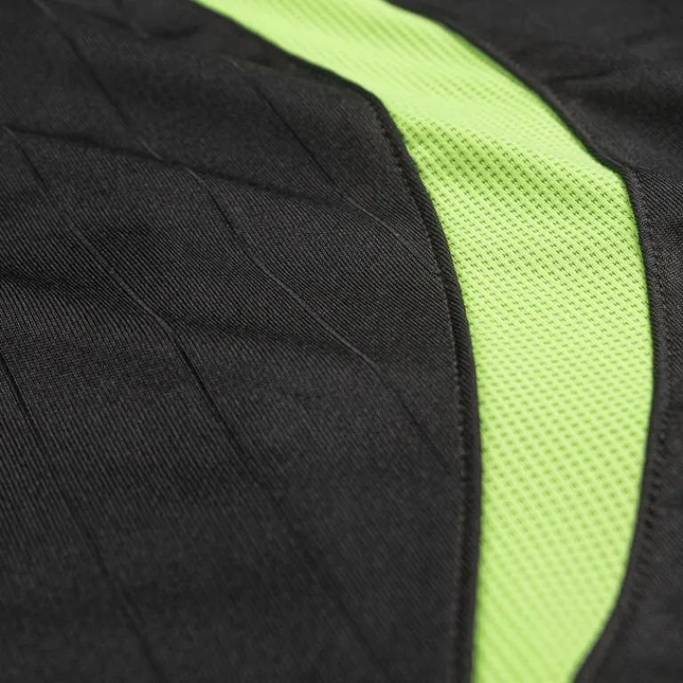 T-Shirts*Adidas Teamgeist Adicolor Long Sleeve Tee Black / Signal Green