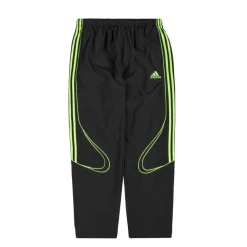 Jogginghosen*Adidas Teamgeist Adicolor Track Tracksuit Bottoms Black / Signal Green