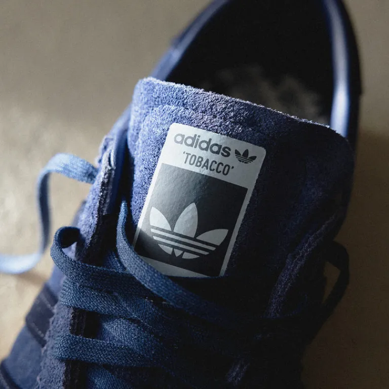 Leder Sneaker|Terrace Casual Sneaker*Adidas Tobacco Dark Blue / Night Indigo / Gum 4