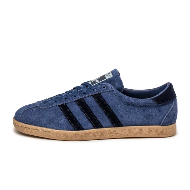 Leder Sneaker|Terrace Casual Sneaker*Adidas Tobacco Dark Blue / Night Indigo / Gum 4